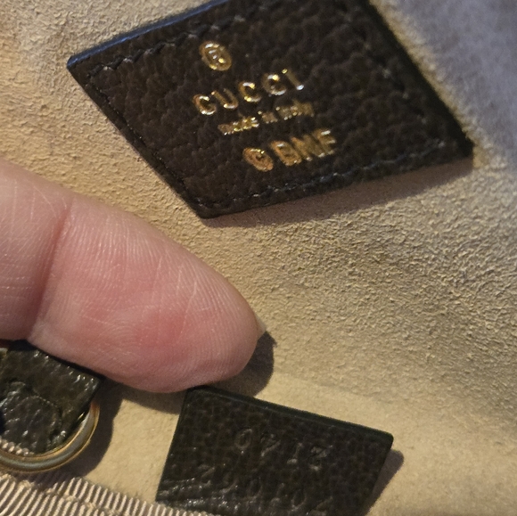 GUCCI X BNF GG Supreme Monogram Textured Calfskin Coin Purse with Bananya Print - Picture 7 of 8